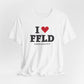 I Heart FFLD Unisex Jersey Short Sleeve T-Shirt