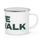Love Norwalk Enamel Camping Mug