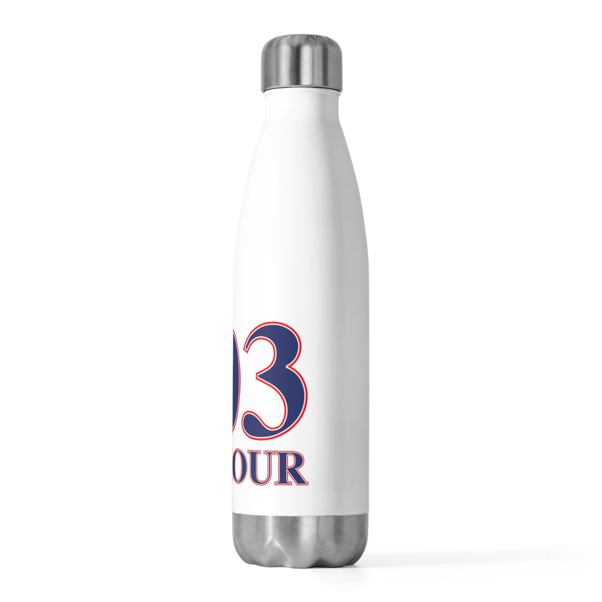 Seymour Red, White & Blue Flag 20 oz Insulated Bottle