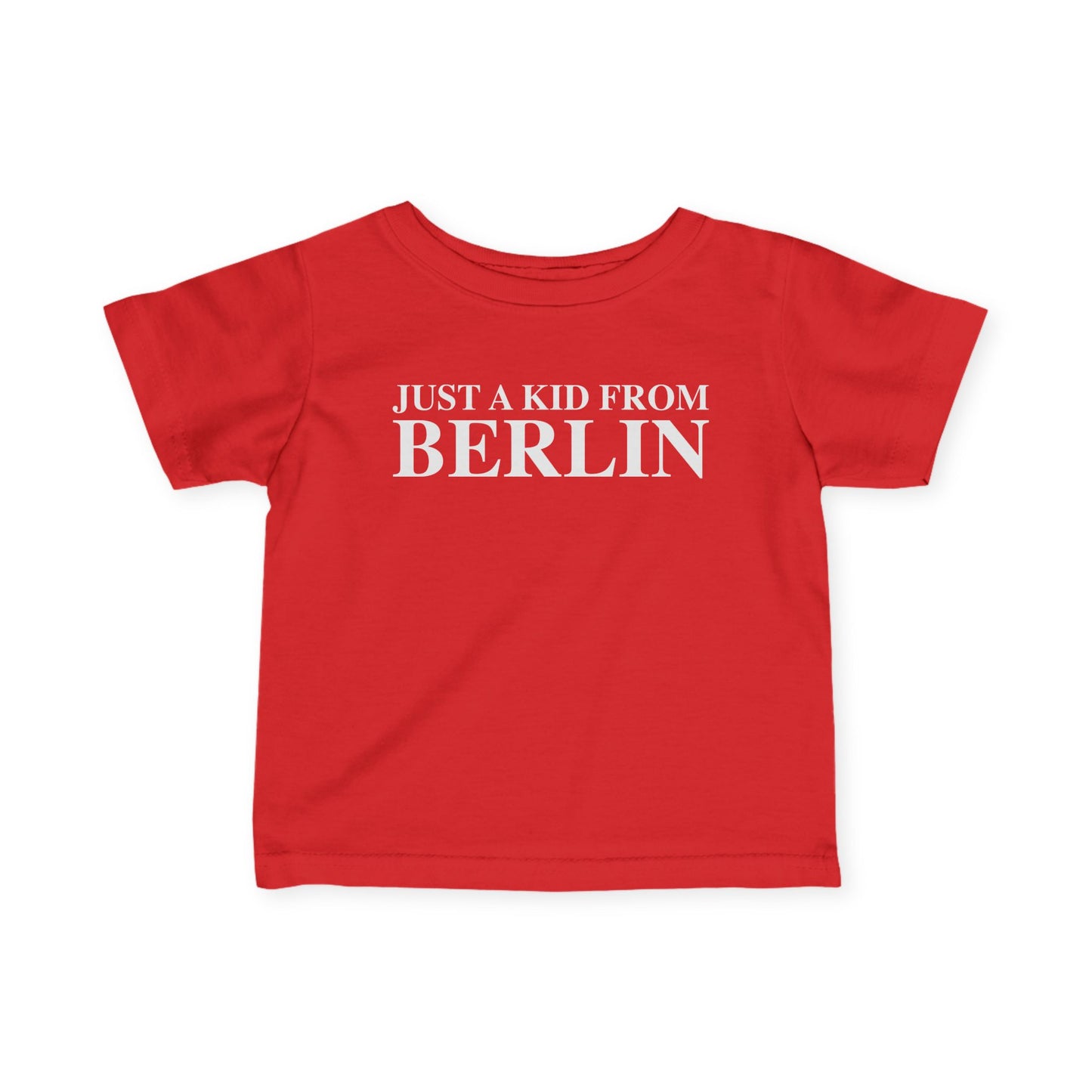 Just a kid from Berlin Infant Fine Jersey T-Shirt