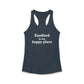 Eastford is My Happy Place Women's Ideal Racerback Tank Top