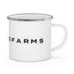 Greens Farms Vision Enamel Camping Mug