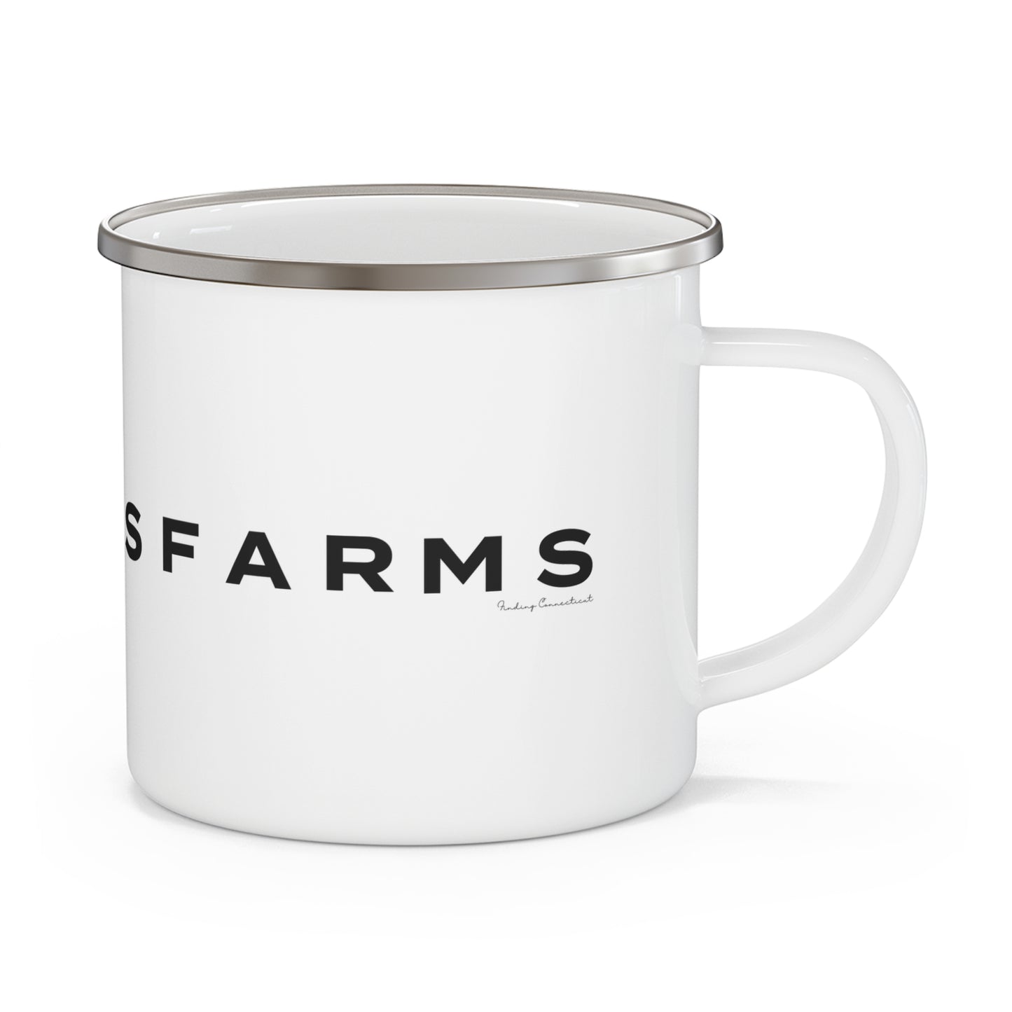 Greens Farms Vision Enamel Camping Mug