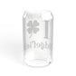 I Clover Ridgefield Sipper Glass, 16oz