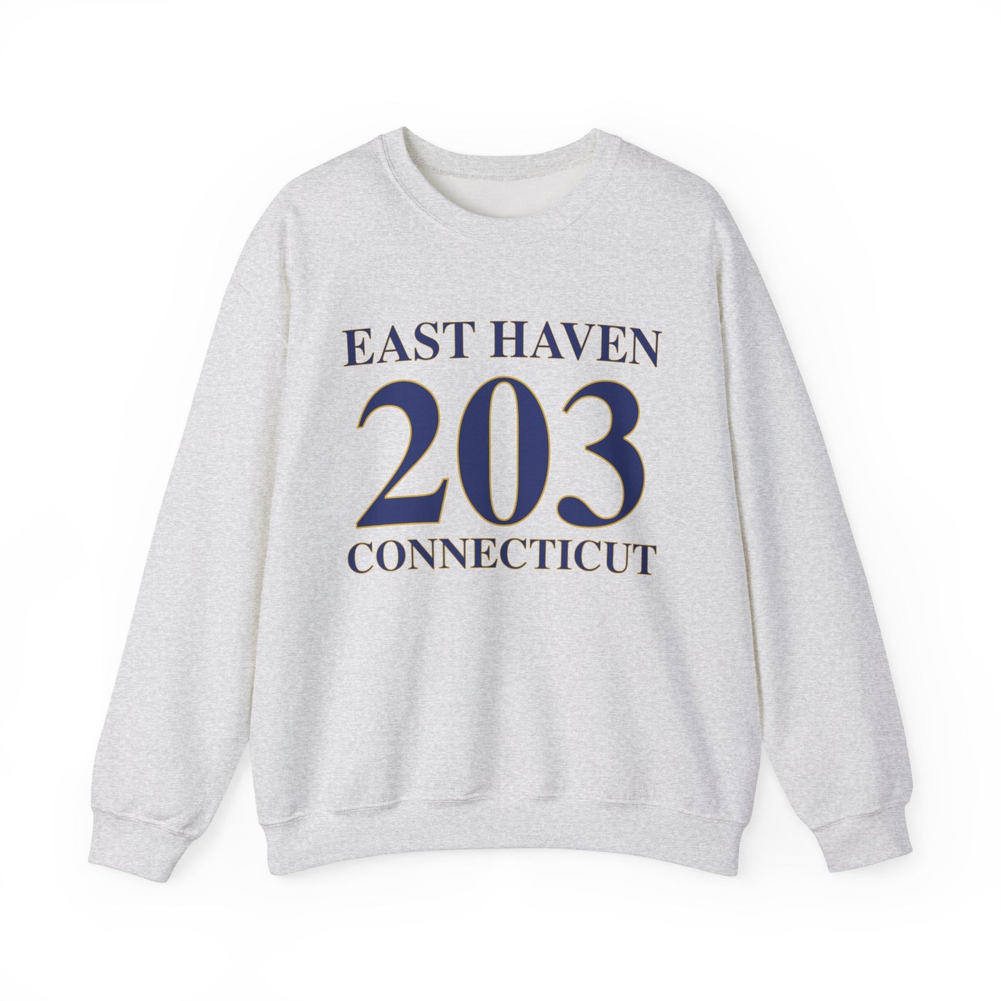 East Haven 203 Connecticut Unisex Heavy Blend™ Crewneck Sweatshirt