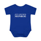 Just a kid from Monroe Infant Baby Rib Bodysuit