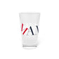 41 Tilt Sherman Pint Glass, 16oz
