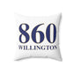 860 Willington Spun Polyester Square Pillow