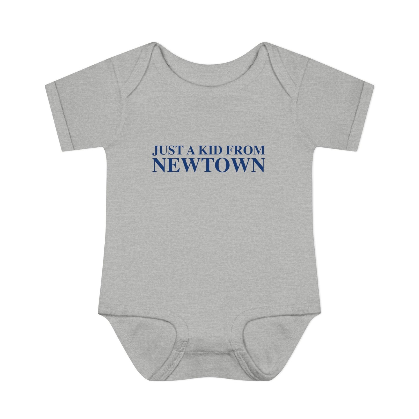 Just a kid from Newtown Infant Baby Rib Bodysuit