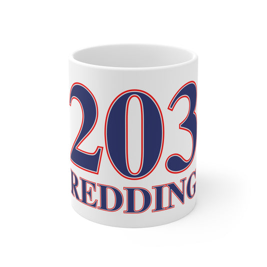 Redding Trumbull Red, White & Blue Mug 11oz