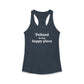 Tolland is My Happy Place Women's Ideal Racerback Tank Top