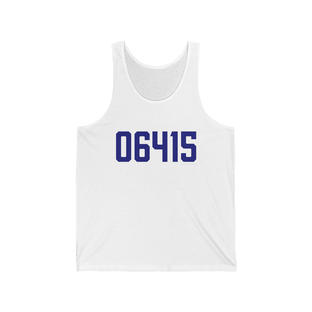 06415 Colchester Connecticut Zip Code  Unisex Jersey Tank Top