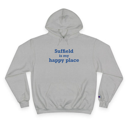 Suffield is My Happy Place Champion Hoodie