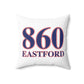 860 Eastford Red, White & Blue Spun Polyester Square Pillow
