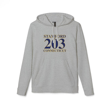 Stamford 203 Connecticut adidas Unisex Fleece Hoodie