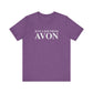 Just a kid from Avon Unisex Jersey Short Sleeve T-Shirt