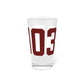 06403 Beacon Falls Connecticut Zip Code Pint Glass, 16oz