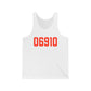 06910 Stamford Connecticut Zip Code Unisex Jersey Tank Top