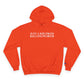 Just a kid from Killingworth Champion Hoodie