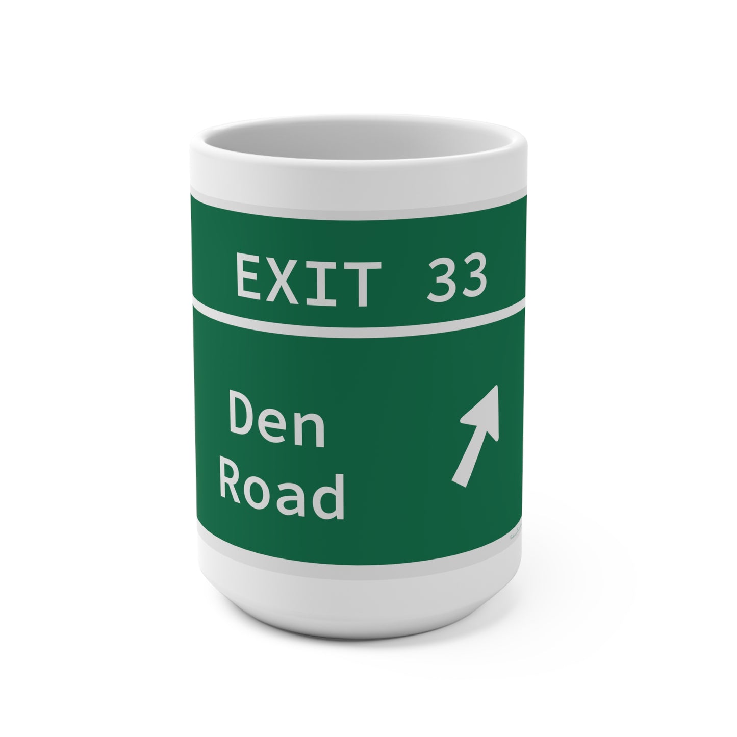Vintage Merritt Parkway Exit 33 Sign Mug 15oz