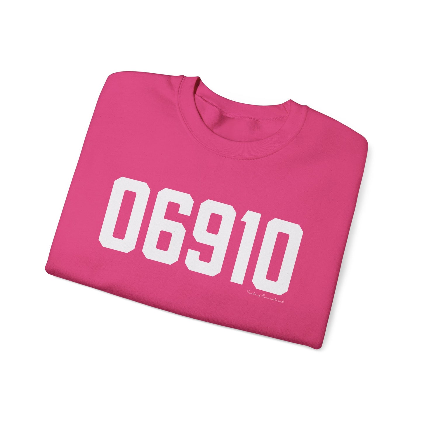 06910 Stamford CT Zip Code Unisex Heavy Blend™ Crewneck Sweatshirt