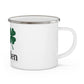 I Clover Hamden Enamel Camping Mug