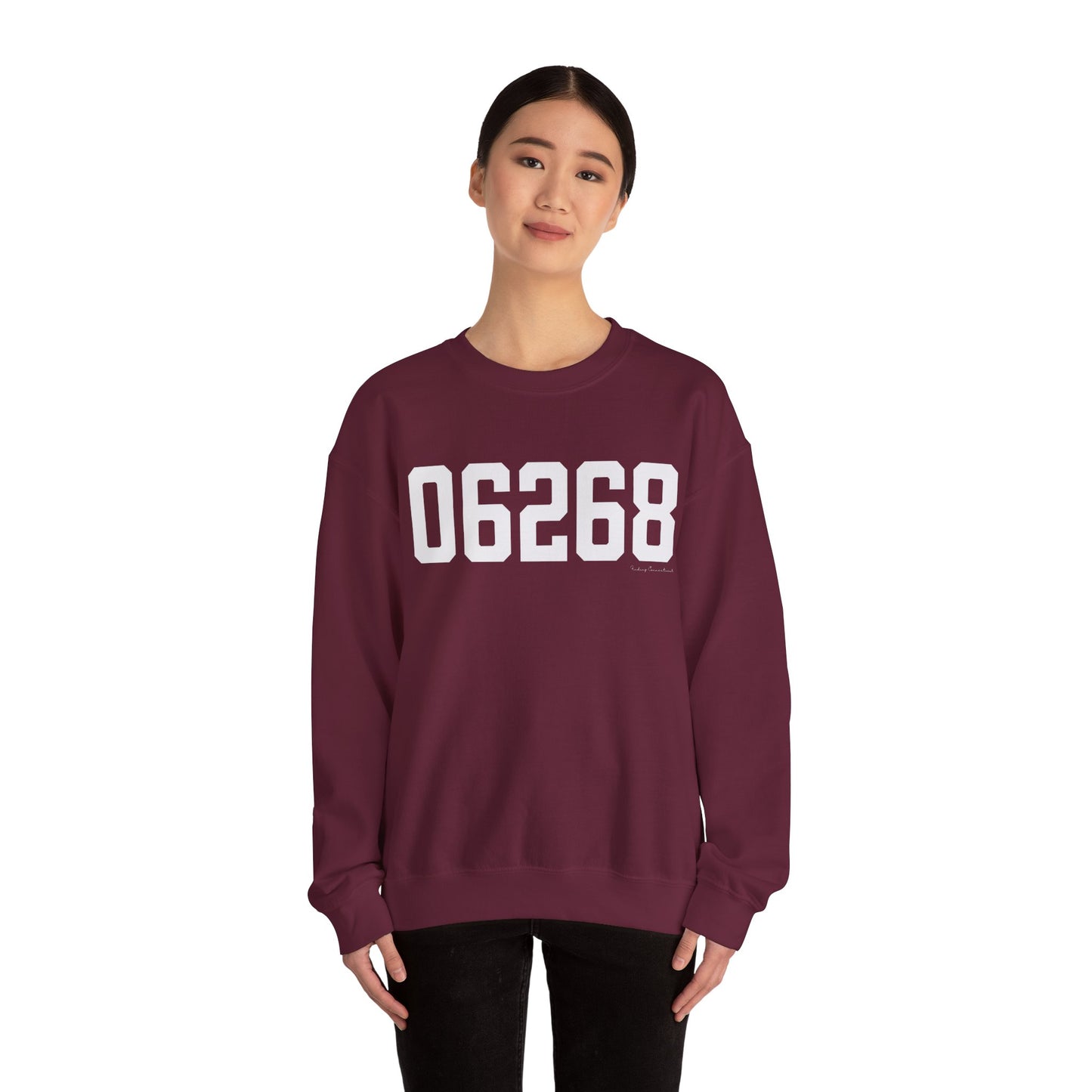 06268 Storrs CT Zip Code Unisex Heavy Blend™ Crewneck Sweatshirt