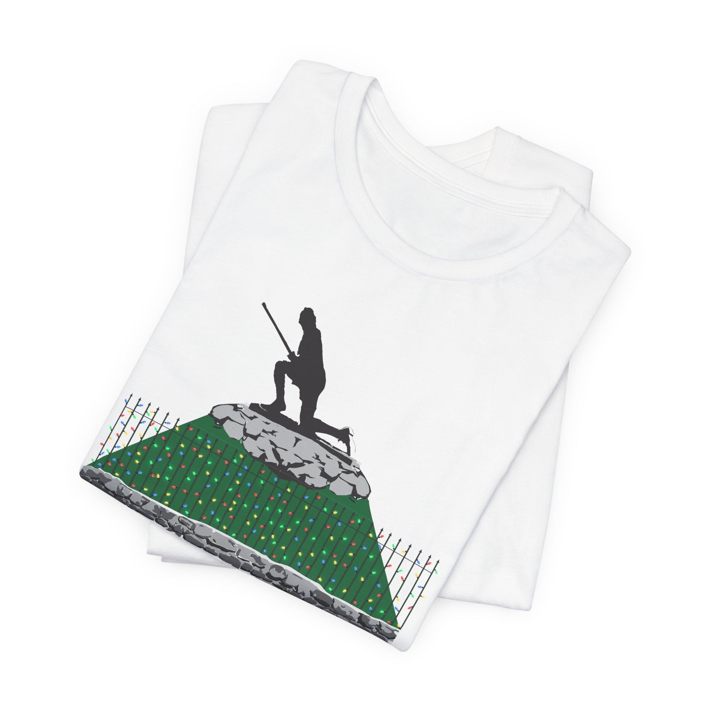 Minuteman Holiday Lights Unisex Jersey Short Sleeve T-Shirt