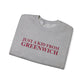 Just a kid from Greenwich Unisex Heavy Blend™ Crewneck Sweatshirt