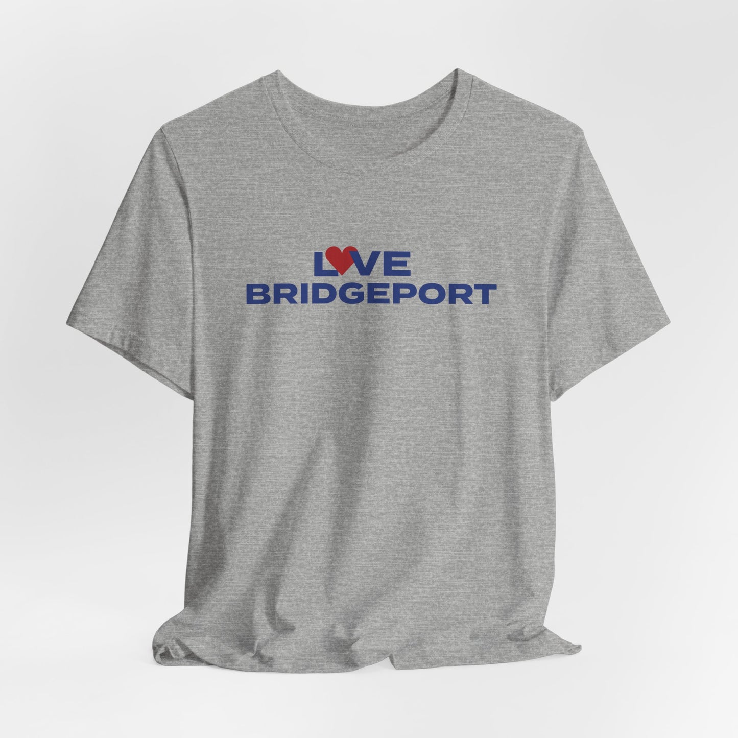 Love Bridgeport Unisex Jersey Short Sleeve T-Shirt