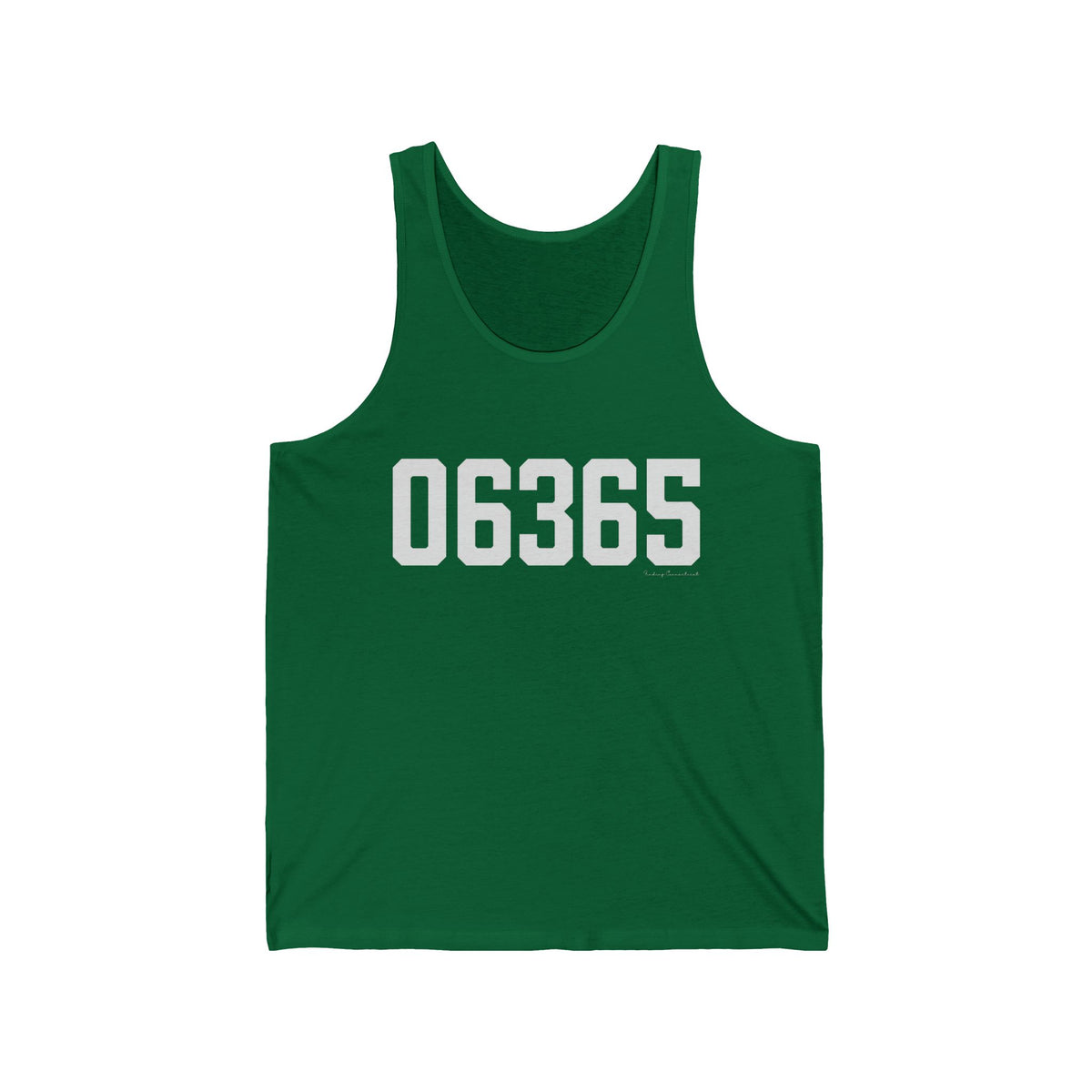 06365 Preston CT Zip Code Unisex Jersey Tank Top