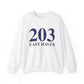 203 East Haven Unisex Heavy Blend™ Crewneck Sweatshirt