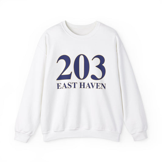203 East Haven Unisex Heavy Blend™ Crewneck Sweatshirt