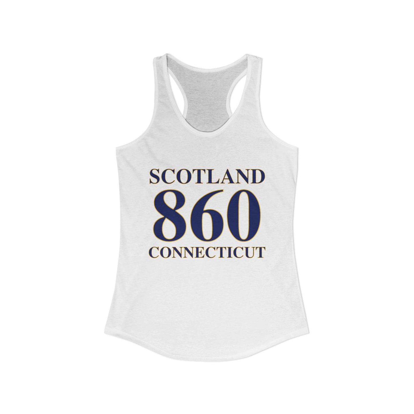 Scotland 860 Connecticut Women's Ideal Racerback Tank Top
