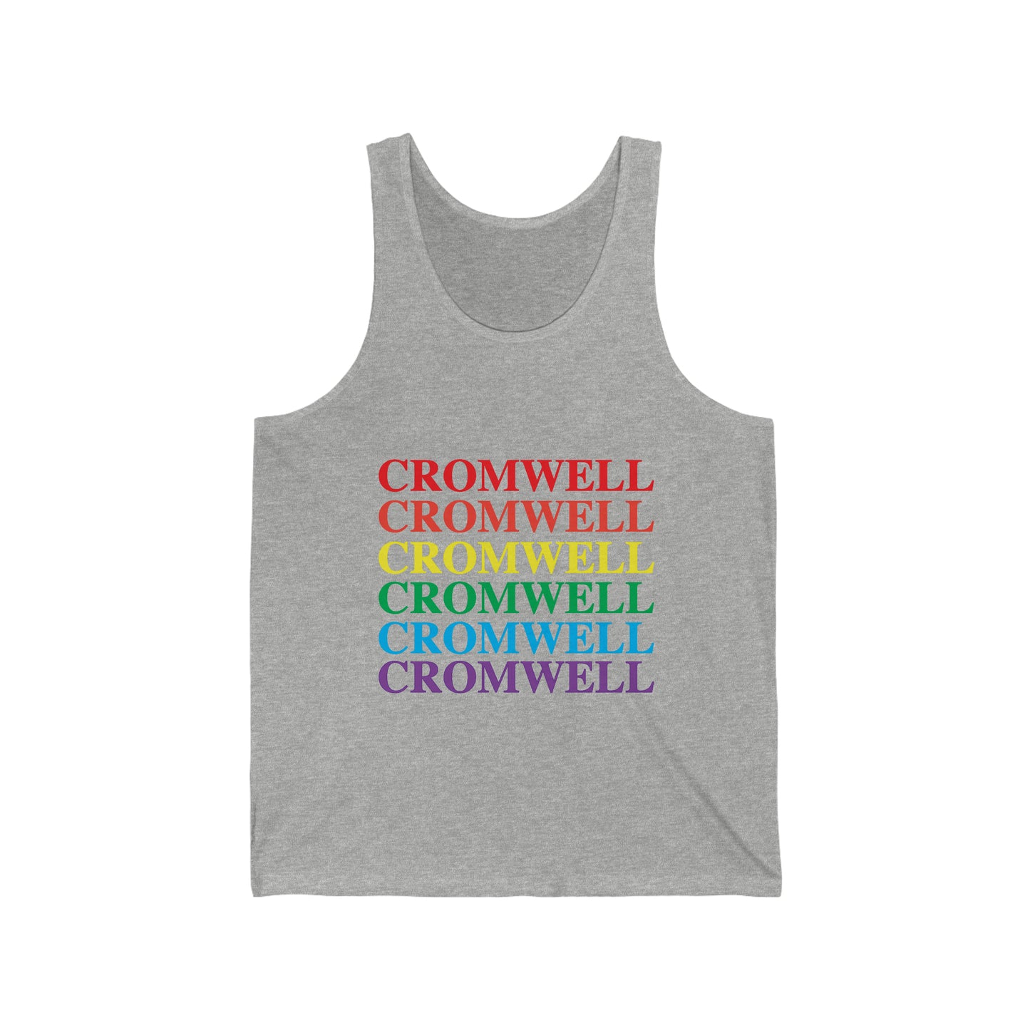 Cromwell ct pride unisex tank top shirt 