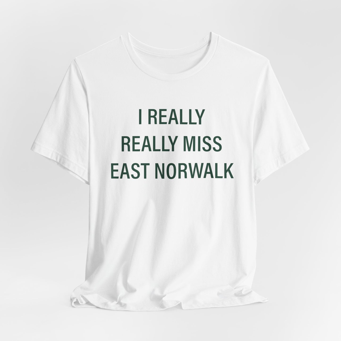 I Really Really Miss East Norwalk Unisex Jersey Short Sleeve T-Shirt