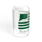 Bridgewater Connecticut St. Patrick’s Day Flag Sipper Glass, 16oz
