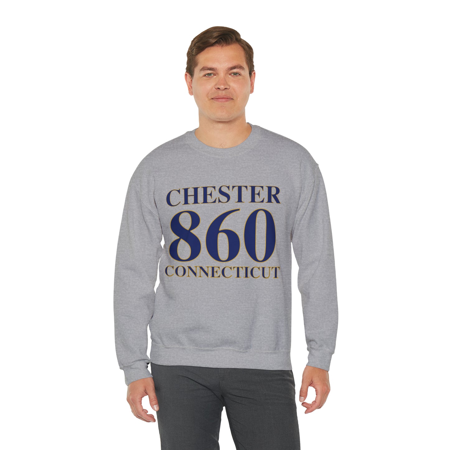 Chester 860 Connecticut Unisex Heavy Blend™ Crewneck Sweatshirt