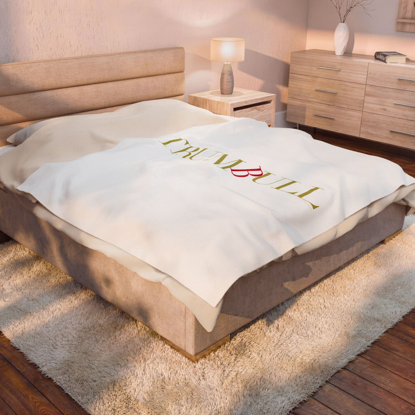 41 Tilt Trumbull Velveteen Plush Blanket