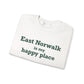 East Norwalk is My Happy Place  Unisex Heavy Blend™ Crewneck Sweatshirt