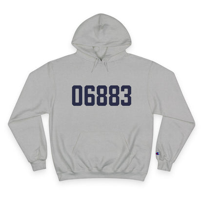 06883 Weston Connecticut Zip Code Champion Hoodie Sweatshirts