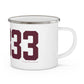06333 East Lyme Connecticut Zip Code Enamel Camping Mug