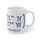 Bridgeport Coordinates Mug 11oz