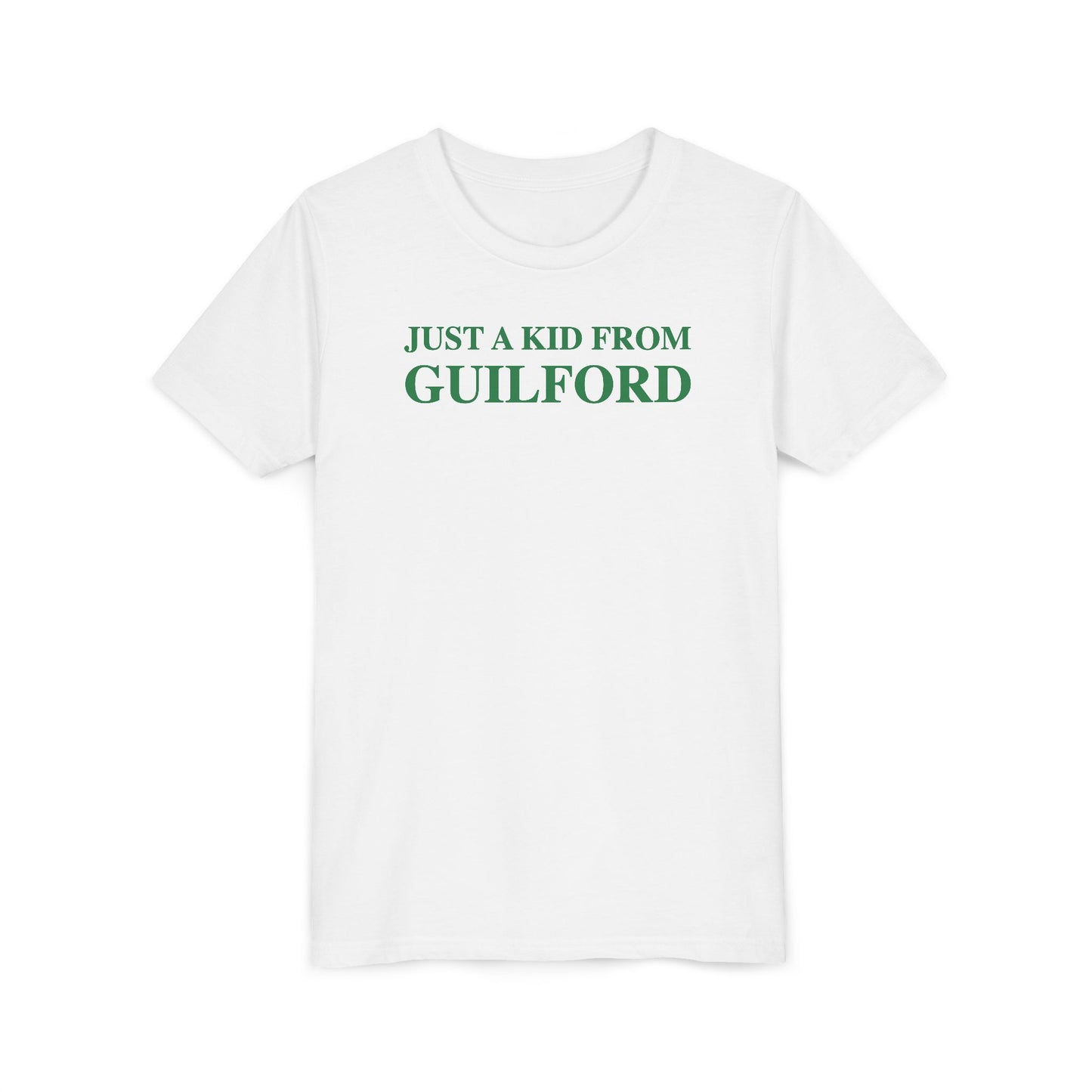 Just a kid from Guilford Youth Short Sleeve T-Shirt