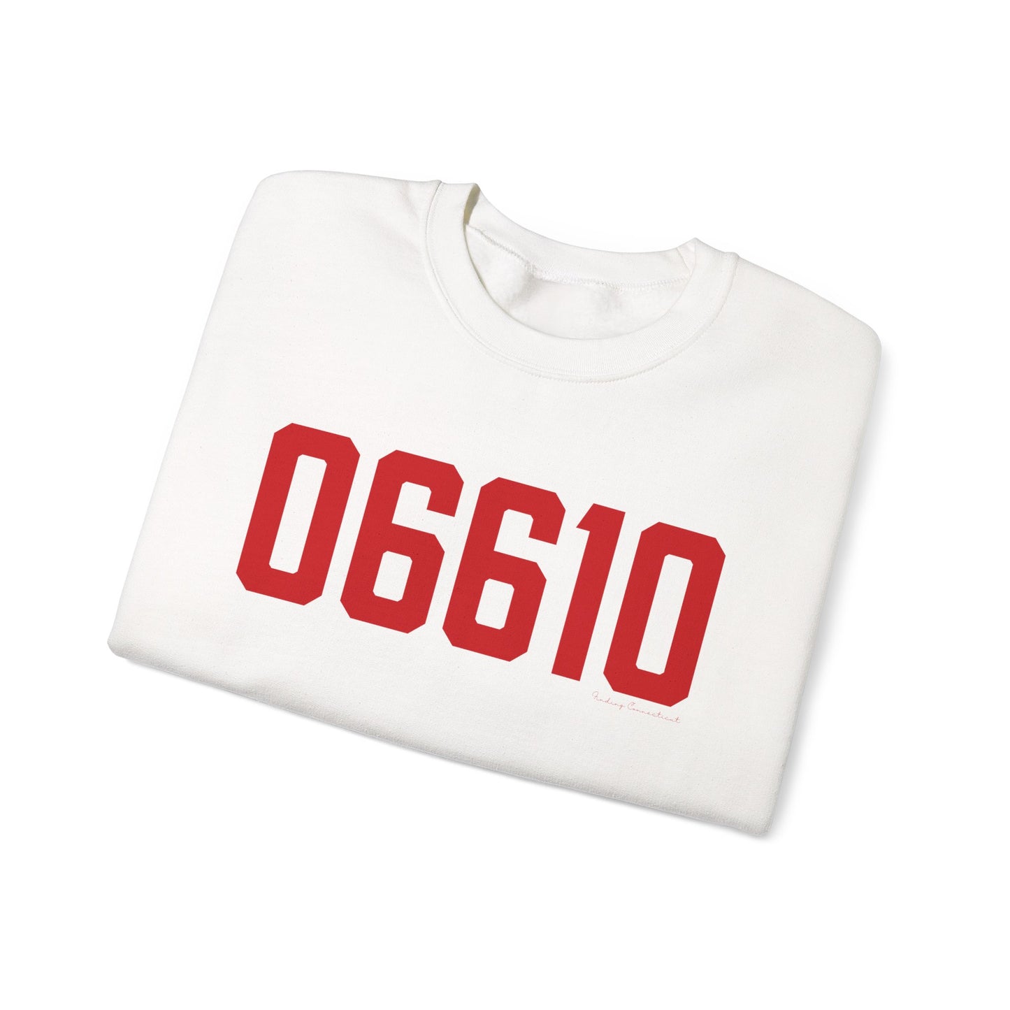 06610  Bridgeport Connecticut Zip Code Unisex Heavy Blend™ Crewneck Sweatshirt