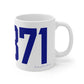 06371 Old Lyme Connecticut Zip Code Mug 11oz