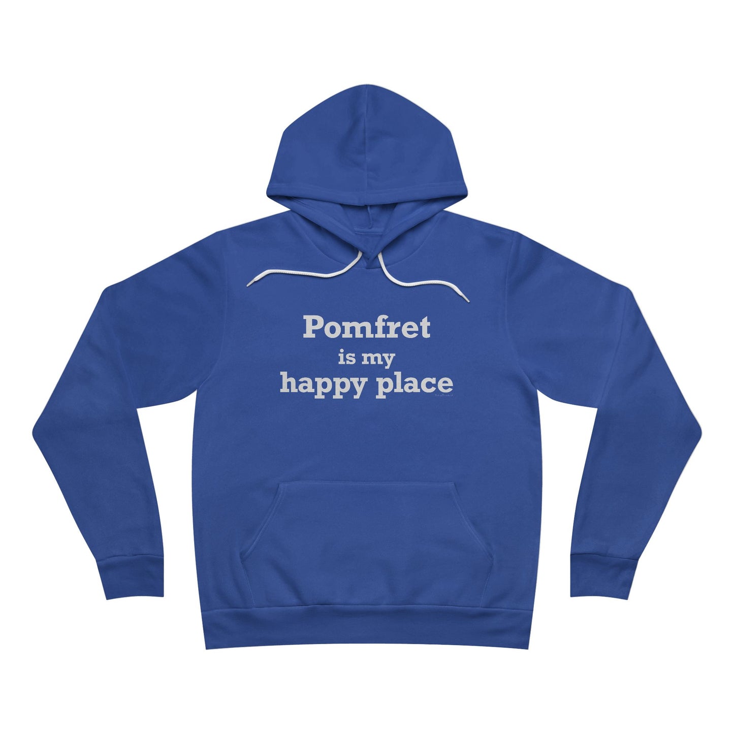 Pomfret is My Happy Place Unisex Sponge Fleece Pullover Hoodie