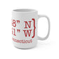 New Canaan Coordinates Mug 15oz