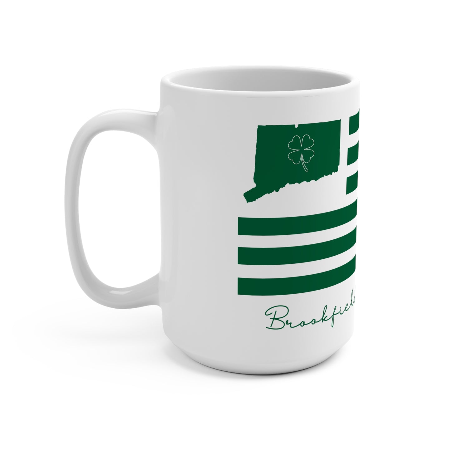 Brookfield Connecticut St. Patrick’s Day Flag Mug 15oz