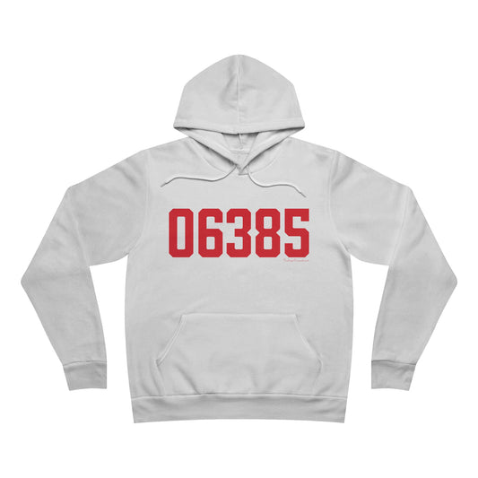 06385 Waterford Connecticut Zip Code Unisex Sponge Fleece Pullover Hoodie